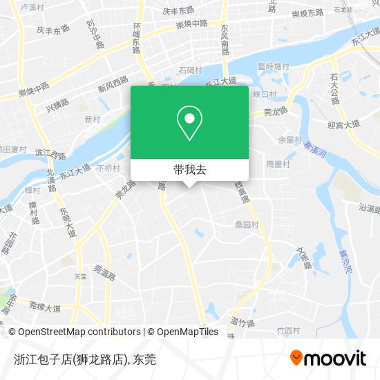 浙江包子店(狮龙路店)地图