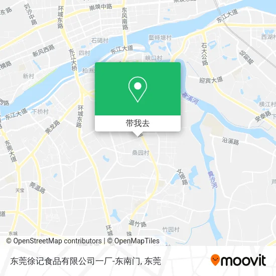 东莞徐记食品有限公司一厂-东南门地图