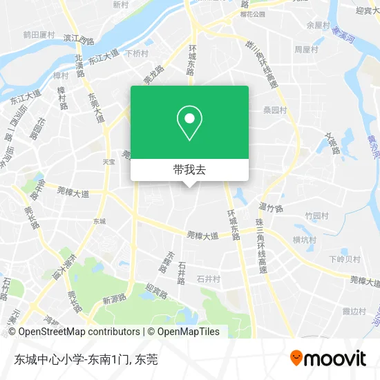 东城中心小学-东南1门地图