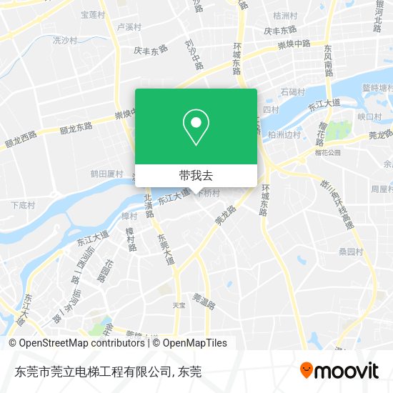东莞市莞立电梯工程有限公司地图