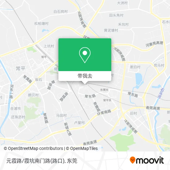 元霞路/霞坑南门路(路口)地图