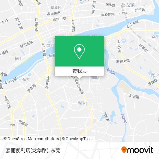 嘉丽便利店(龙华路)地图