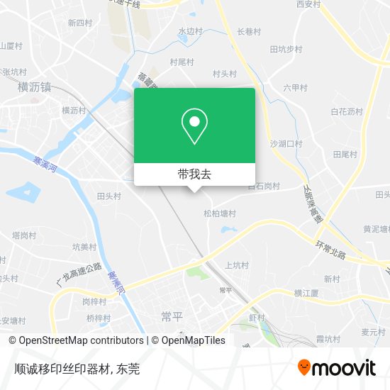 顺诚移印丝印器材地图
