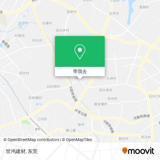 世鸿建材地图