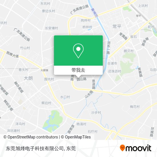 东莞旭烽电子科技有限公司地图