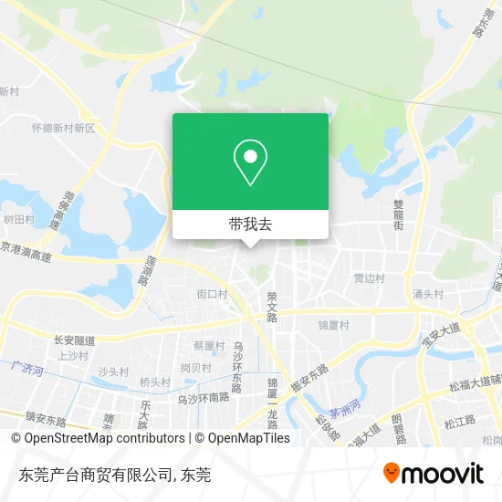 东莞产台商贸有限公司地图