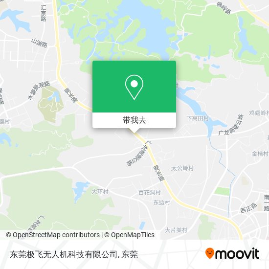 东莞极飞无人机科技有限公司地图