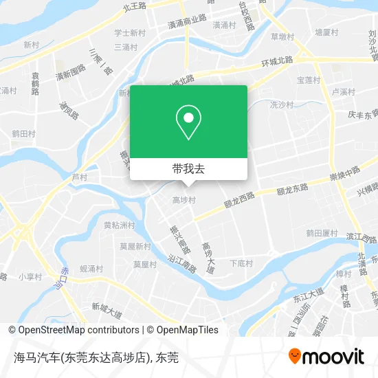 海马汽车(东莞东达高埗店)地图