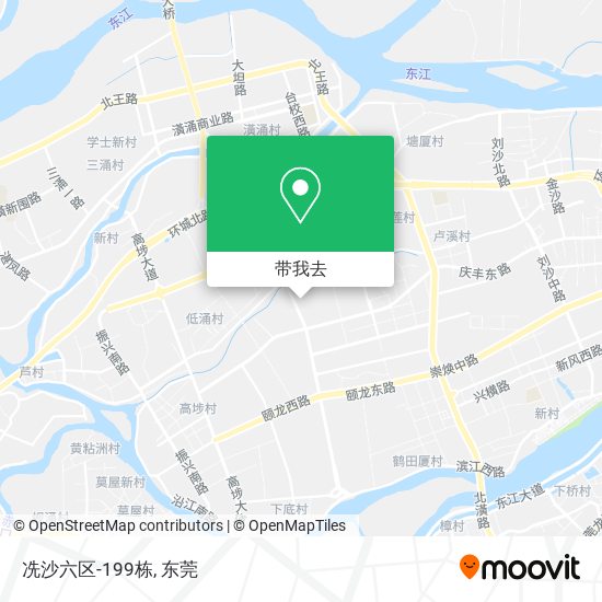 冼沙六区-199栋地图