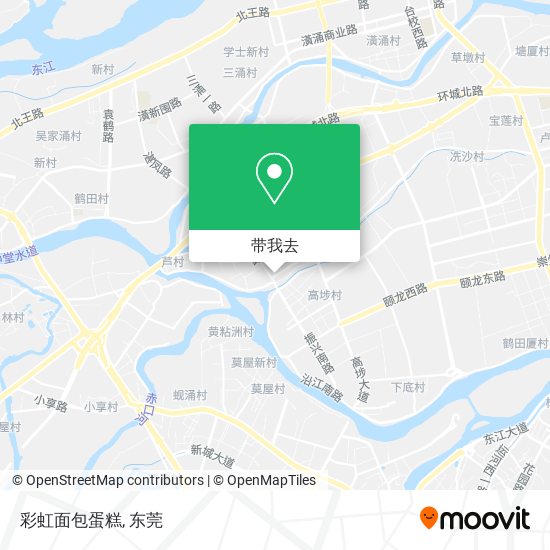 彩虹面包蛋糕地图