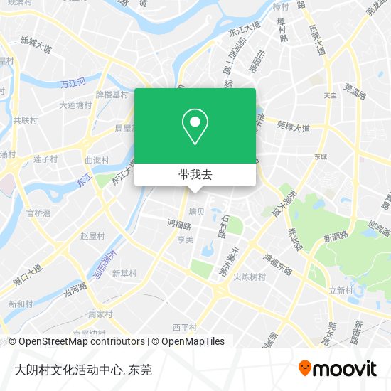 大朗村文化活动中心地图