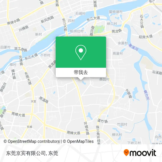 东莞京宾有限公司地图