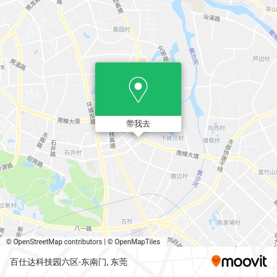 百仕达科技园六区-东南门地图