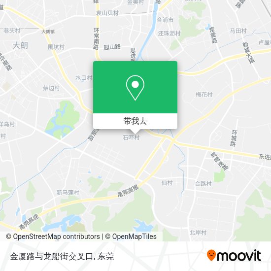 金厦路与龙船街交叉口地图