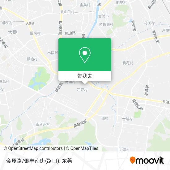 金厦路/银丰南街(路口)地图