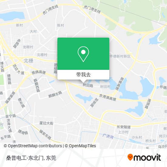桑普电工-东北门地图