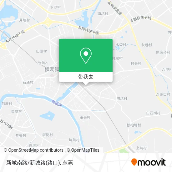 新城南路/新城路(路口)地图