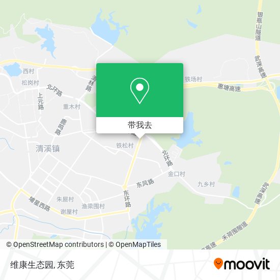 维康生态园地图