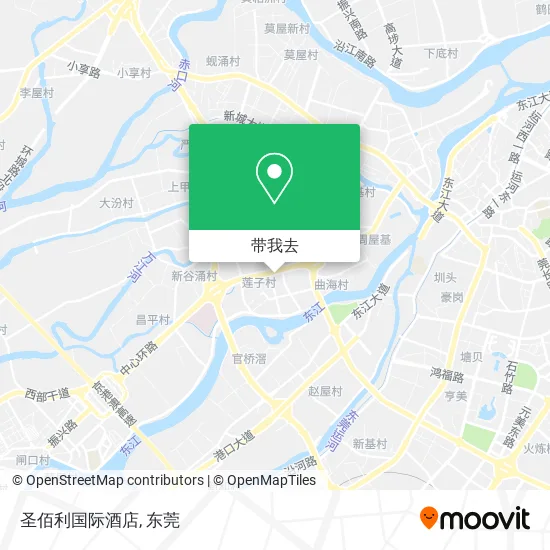 圣佰利国际酒店地图