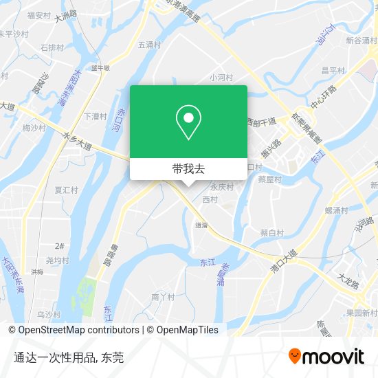 通达一次性用品地图