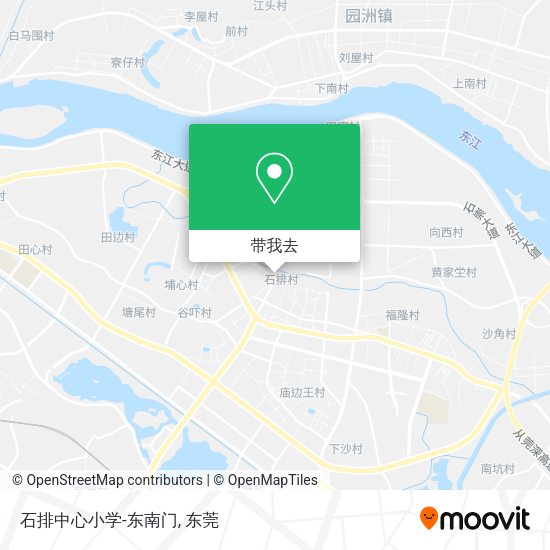 石排中心小学-东南门地图