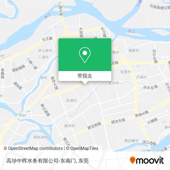 高埗中晖水务有限公司-东南门地图