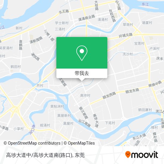 高埗大道中/高埗大道南(路口)地图
