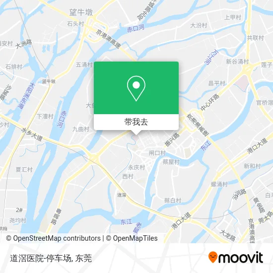 道滘医院-停车场地图