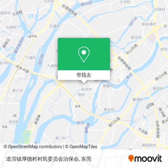 道滘镇厚德村村民委员会治保会地图