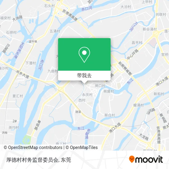 厚德村村务监督委员会地图