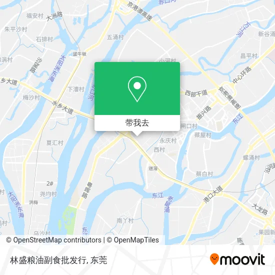 林盛粮油副食批发行地图