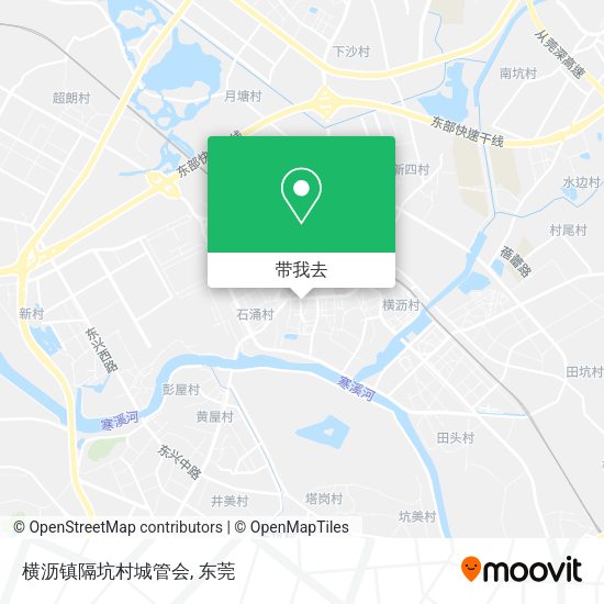 横沥镇隔坑村城管会地图