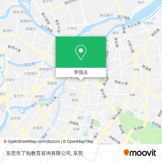 东莞市了知教育咨询有限公司地图