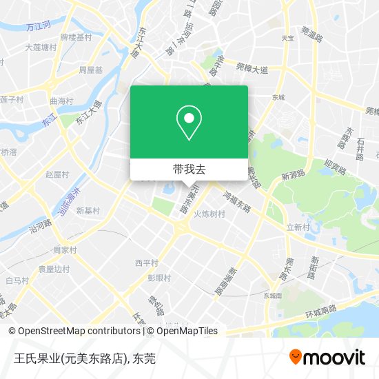 王氏果业(元美东路店)地图