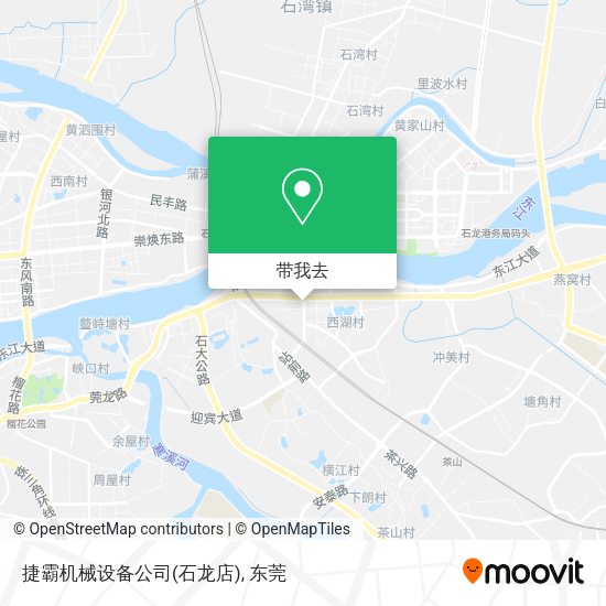 捷霸机械设备公司(石龙店)地图