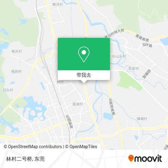林村二号桥地图