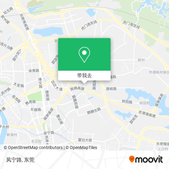凤宁路地图