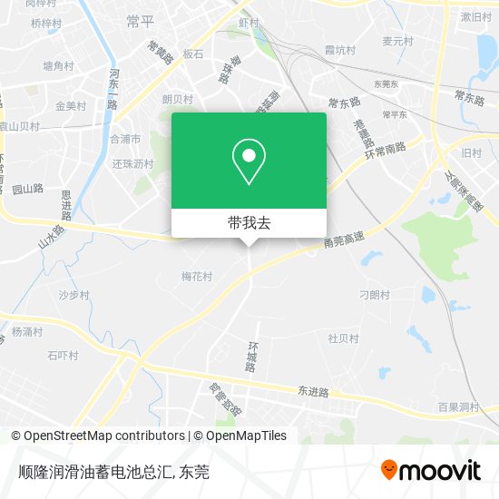 顺隆润滑油蓄电池总汇地图
