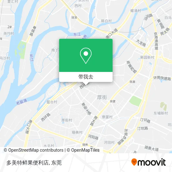 多美特鲜果便利店地图