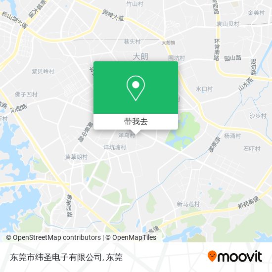 东莞市纬圣电子有限公司地图