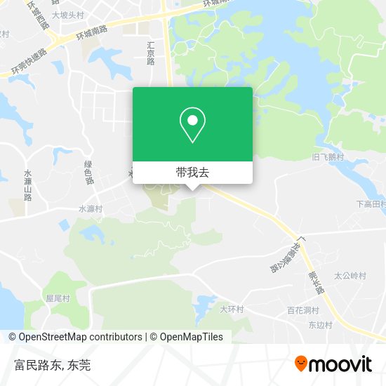 富民路东地图
