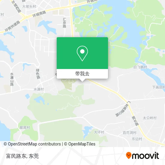 富民路东地图
