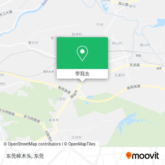 东莞樟木头地图