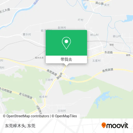 东莞樟木头地图