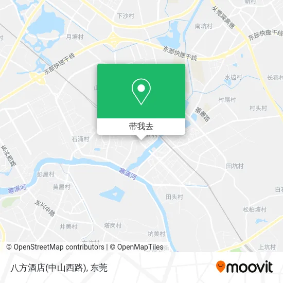八方酒店(中山西路)地图
