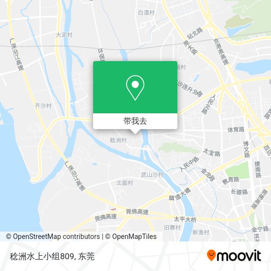 稔洲水上小组809地图