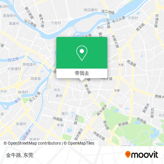 金牛路地图