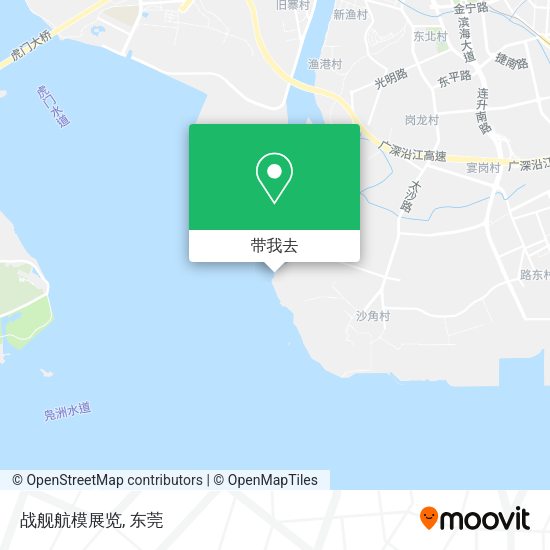 战舰航模展览地图