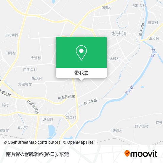 南片路/地猪墩路(路口)地图