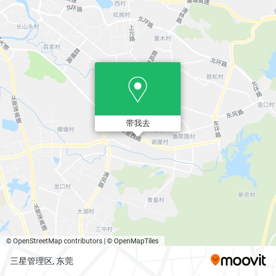 三星管理区地图
